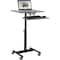 Oklahoma Sound Adjustable Desk EduTouch Sit-Stand Cart, Coated Stl Frame, 20.75" D X 27.75" to 44.5" H, 26" W X EDTC - alternate 5