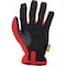 Mechanix Wear FastFit(R) Mechanics Gloves, Synthetic Leather Palm, TrekDry Back, 10, Red MFF-02-010 - alternate 9