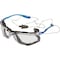 3M Virtua, Safety Glasses, Anti-Fog, Clear Lens, Blue Frame 118720000020 - alternate 3