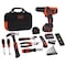Black & Decker 12V MAX* Lithium Ion Drill/Driver + 59 Piece Project Kit BDCDD12PK - alternate 6
