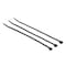 3M Cable Tie, 8 in L, 1-7/8 in Max Bundle Dia., Black, Nylon 6/6, 50 lb Strength, 1000 PK CT8BK50-C - alternate 3
