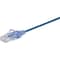 Monoprice Slim Cat6A Cable, PK10, 1 ft.Blue 15150 - alternate 4