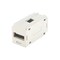 Panduit Coupler, 1P, 0.61in W, 1.36in L, USB 2.0/1.1 CMUSBAAWH - alternate 2