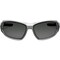 Ergodyne LOKI, Safety Glasses, Uncoated, Smoke Lens, Matte Gray Frame, Full-Frame, Polarized LOKI-PZ - alternate 2