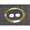 Southwire Carpet Flange, Brass, Round Box Type FBCF-BR - alternate 1