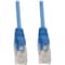 Tripp Lite Cat5e Cable, Plenum, Snagless, Blue, 75ft N003-075-BL-P - alternate 2