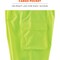 Ergodyne Black Bottom Rain Bibs, Lime, 2XL, Polyester/Polyurethane Coating, 42" to 46" Waist, 2XL 8918BK - alternate 3