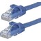 Monoprice Flexboot Cat5E 24AWG Cable, 7 ft.Blue 11382 - alternate 3