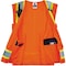 Ergodyne Two-Tone Surveyors Vest, Orange, 2XL/3XL 8248Z - alternate 6