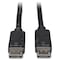 Tripp Lite DisplayPort Cable, Latches, 4Kx2K, M/M, 3ft P580-003 - alternate 2