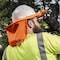 Ergodyne Visor with Neck Shade, For Use With Hard Hats Orange 6660 - alternate 5