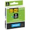 Dymo Adhesive Label Tape Cartridge 1/2" x 23 ft., Black/Yellow 45018 - alternate 2