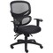 Boss Fabric Task Chair, 21 1/2-, Adjustable, Black B6338 - alternate 2