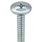 Zoro Select Self-Drilling Screw, #8 x 1-5/8 in, Zinc Plated Steel Wafer Head Phillips Drive, 100 PK U29580.016.0162 - alternate 2