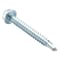 Zoro Select Self-Drilling Screw, #10 x 1-1/2 in, Zinc Plated Steel Flange Hex Head External Hex Drive, 100 PK U31810.019.0150 - alternate 1