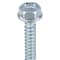 Zoro Select Self-Drilling Screw, #10 x 1-1/2 in, Zinc Plated Steel Flange Hex Head External Hex Drive, 100 PK U31810.019.0150 - alternate 3