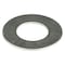 Zoro Select Flat Washer, For Screw Size 5/8" , Stainless Steel Plain Finish, 25 PK U55410.062.0001 - alternate 1