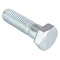 Zoro Select Grade 5, 5/8"-11 Hex Head Cap Screw, Zinc Plated Steel, 2-1/4 in L, 5 PK N01200.062.0225 - alternate 3