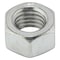 Zoro Select Hex Nut, 1/2"-13, 18-8 Stainless Steel, Not Graded, Plain, 7/16 in Ht, 25 PK U51080.050.0001 - alternate 3
