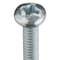 Zoro Select #6-32 x 1-1/2 in Phillips Pan Machine Screw, Zinc Plated Steel, 100 PK U24522.013.0150 - alternate 3