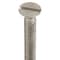 Zoro Select 1/4"-20 x 2-1/2 in Slotted Flat Machine Screw, Plain 18-8 Stainless Steel, 50 PK U51110.025.0250 - alternate 2