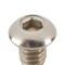 Zoro Select 1/4"-20 Socket Head Cap Screw, Button, Plain 18-8 Stainless Steel, 5/16 in Length, 100 PK U51030.025.0031 - alternate 2