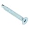 Tamper-Pruf Screws Tamper Resistant Screw, 1-1/2 in, Zinc Plated Finish, Steel, Flat Head Torx Drive, 50 PK 490630 - alternate 3