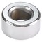 Zoro Select Spacer, 3/8 in Screw Size, Chrome Plated Steel, 3/8 in Overall Lg, 0.406 in Inside Dia, 5 PK MPB515 - alternate 1