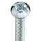 Zoro Select #6-32 x 1-1/2 in Combination Phillips/Slotted Round Machine Screw, Zinc Plated Steel, 100 PK U24212.013.0150 - alternate 3