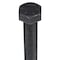 Zoro Select Grade 8, 3/4"-10 Hex Head Tap Bolt, Black Oxide Steel, 4 in L, 5 PK U04110.075.0400 - alternate 3