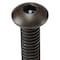 Kerr Lakeside #8-32 Socket Head Cap Screw, Button, Black Oxide Alloy Steel, 1/2 in Length, 100 PK 8C50KBC - alternate 2