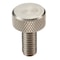 Zoro Select Thumb Screw, M6-1.00 Thread Size, Round, Plain 18-8 Stainless Steel, 6 mm Head Ht, 14 mm Lg, 5 PK RMM3484-SS - alternate 2