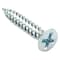 Zoro Select Wood Screw, No. 8, 1 in, Zinc Plated Steel Flat Head Phillips Drive, 100 PK U25120.016.0100 - alternate 1