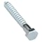 Zoro Select Lag Screw, 3/8 in, 3 in, Steel, Zinc Plated Hex External Hex Drive, 50 PK U08280.037.0300 - alternate 1