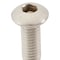 Zoro Select #10-32 Socket Head Cap Screw, Button, Plain 18-8 Stainless Steel, 1/2 in Length, 100 PK U51130.019.0050 - alternate 2