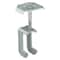 Zoro Select Grating Clip, For Screw Size 1/4 in, Carbon Steel, Galvanized, 50 PK WGG-2E - alternate 1
