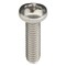 Zoro Select #8-32 x 5/8 in Phillips Pan Machine Screw, Plain 18-8 Stainless Steel, 100 PK U51122.016.0062 - alternate 2