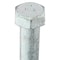 Mkt Fastening Taper Bolt Removable Anchor Bolt, 3/4" Dia, 7" L, Zinc Alloy Zinc Plated, 15 PK 3452000 - alternate 2