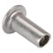Zoro Select Semi-Tubular Rivet, Oval Head, 1/8 in Dia., 9/32 in L, Stainless Steel Body, 50 PK 1HED5 - alternate 1