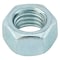 Zoro Select Hex Nut, 1/2"-13, Steel, Grade 2, Zinc Plated, 7/16 in Ht, 50 PK U08110.050.0001 - alternate 1