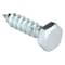 Zoro Select Lag Screw, 1/4 in, 1 in, Steel, Zinc Plated Hex External Hex Drive, 100 PK U08280.025.0100 - alternate 1