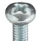 Zoro Select #10-24 x 3/4 in Phillips Pan Machine Screw, Zinc Plated Steel, 100 PK U24522.019.0075 - alternate 3