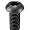 Zoro Select M8-1.25 Socket Head Cap Screw, Button, Black Oxide Steel, 20 mm Length, 100 PK M07150.080.0020 - alternate 2
