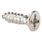 Zoro Select Sheet Metal Screw, #6 x 1/2 in, Plain 18-8 Stainless Steel Flat Head Phillips Drive, 100 PK U51680.013.0050 - alternate 1