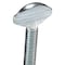 Zoro Select Thumb Screw, 1/4"-20 Thread Size, Spade, Zinc Plated Steel, 0.52 in Head Ht, 1 1/4 in Lg, 25 PK TSI0250125P0-025P - alternate 2