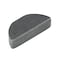 Zoro Select Woodruff Key, 3/16 x 3/4 in Key Size, 9 SAE Number, 0.297 in H, C-1035 Steel Plain, 100 PK WWG-WKC-009 - alternate 1