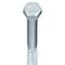 Zoro Select Lag Screw, 3/8 in, 7 in, Steel, Zinc Plated Hex External Hex Drive, 50 PK U08280.037.0700 - alternate 2