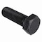 Zoro Select Grade 8, 1/2"-20 Hex Head Cap Screw, Black Oxide Steel, 1-1/2 in L, 25 PK U04160.050.0150 - alternate 3