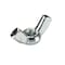 Zoro Select Wing Nut, No. 8-32, Steel, Zinc Plated, 0.47 in Ht, 0.91 in Max Wing Span, 100 PK U16250.016.0001 - alternate 1