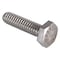 Zoro Select 18-8, 1/4"-20 Hex Head Tap Bolt, Plain Stainless Steel, 1 in L, 100 PK U51010.025.0100 - alternate 4